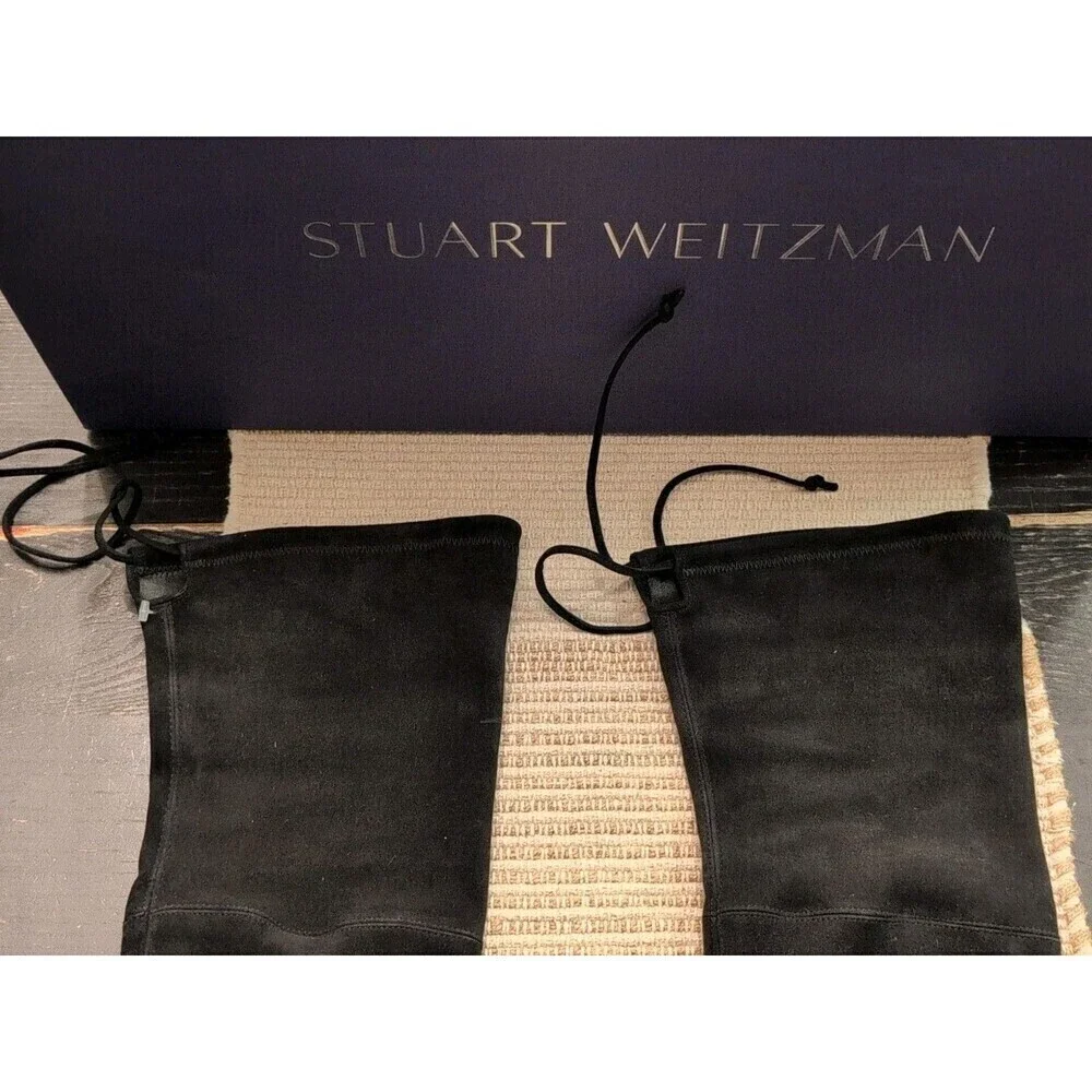 Stuart Weitzman Tieland Over-The-Knee Suede Boots Women's Size 6M W/ Box!!